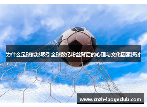 为什么足球能够吸引全球数亿粉丝背后的心理与文化因素探讨 为什么足球能够吸引全球数亿粉丝背后的心理与文化因素探讨